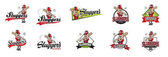 Sluggers Baseball Logo - slugger's. DeGraf Design Blog