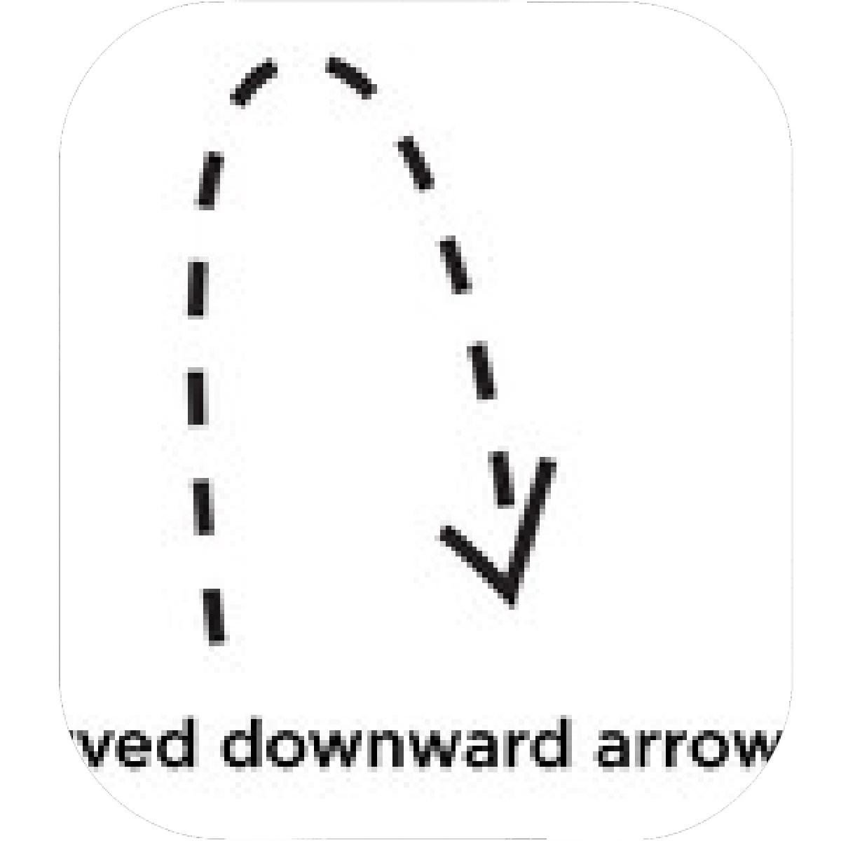 White Curved Arrow Logo - Designs – Mein Mousepad Design – Mousepad selbst designen