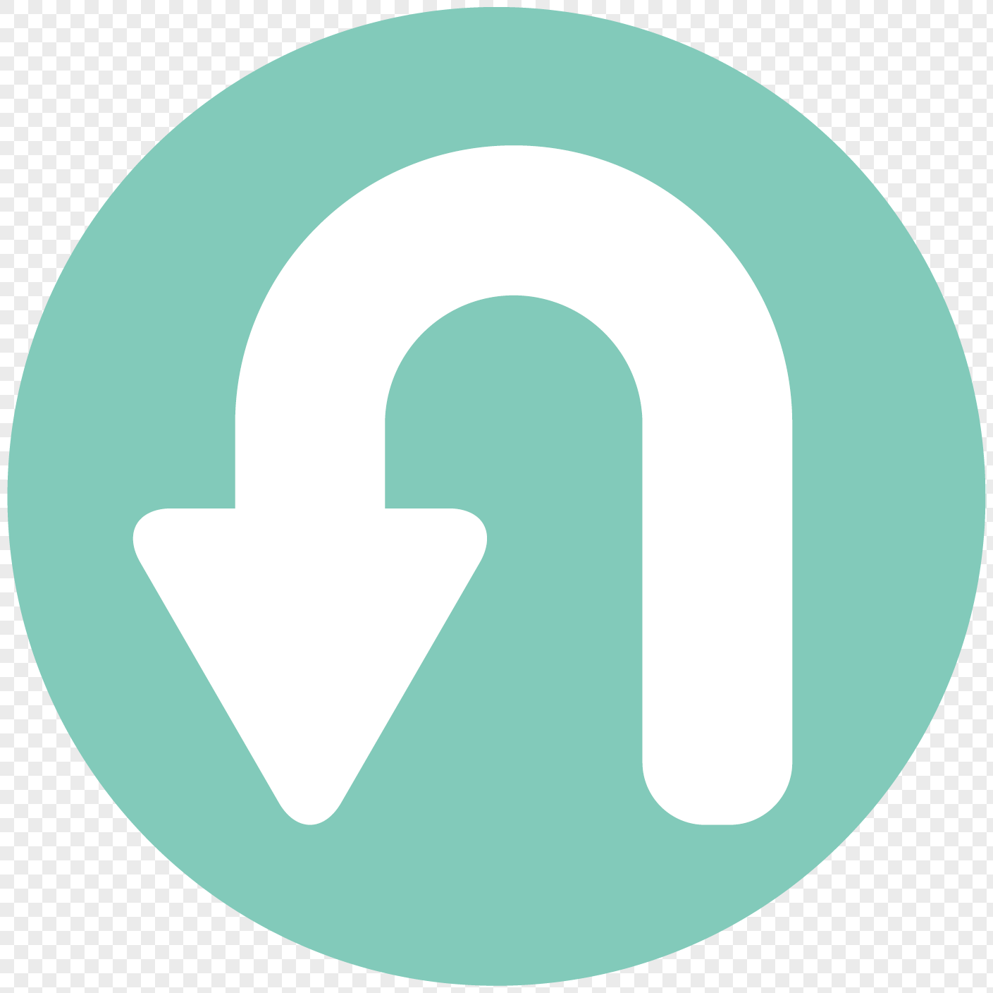 White Curved Arrow Logo - Green circular bottom white curved arrow arrow arrow vector elem png