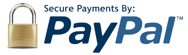 PayPal Payment Logo - Secure payment - Fire design