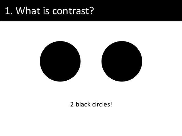 2 Black Circle S Logo - UX Series] 4 - Contrast in design