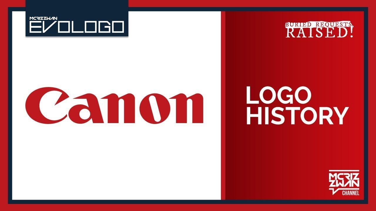 Red Canon Logo - Canon Logo History | Evologo [Evolution of Logo] - YouTube