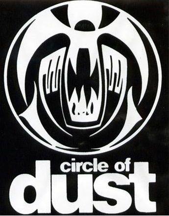 2 Black Circle S Logo - CYBER ANGELDUST: KLAYTON A.k.a Circle Of Dust Celldweller Argyle