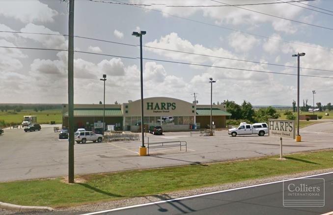 Harps Grocery Logo - Colliers International. Properties. Former Harps Grocery Store