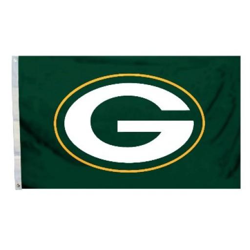 Green Bay Packers Logo - Green Bay Packers 3 Ft. X 5 Ft. Flag W/Grommetts – TheManCave.com