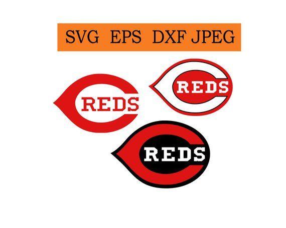 Reds Logo - Cincinnati Reds logo in SVG / Eps / Dxf / Jpg files INSTANT | Etsy