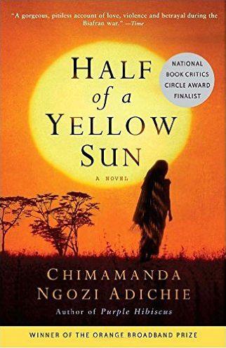 Yellow Sun Person Logo - Half of a Yellow Sun. Chimamanda Ngozi Adichie