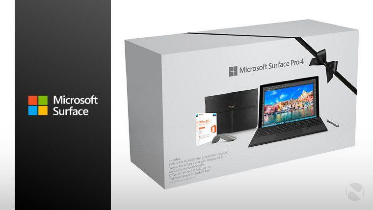 Microsoft Surface Pro 4 Logo - Premium Microsoft Surface Pro 4 UK bundle gets 19% off; includes