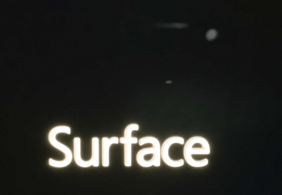 Microsoft Surface Pro 4 Logo - Surface Pro 4 Screen Burn on Boot Screen? - Microsoft Community