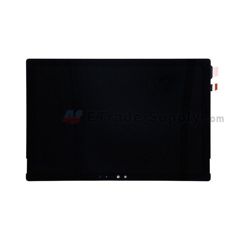 Microsoft Surface Pro 4 Logo - Microsoft Surface Pro 4 LCD Screen and Digitizer Assembly Black ...