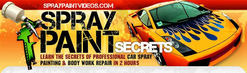 Automotive Painter Logo - SprayPaintVideos® - How To Spray Paint Your Car - Auto Painting ...