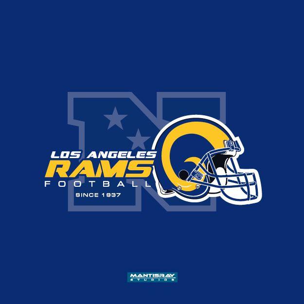 American Blue and Yellow Logo - Rams Branding Design Concepts