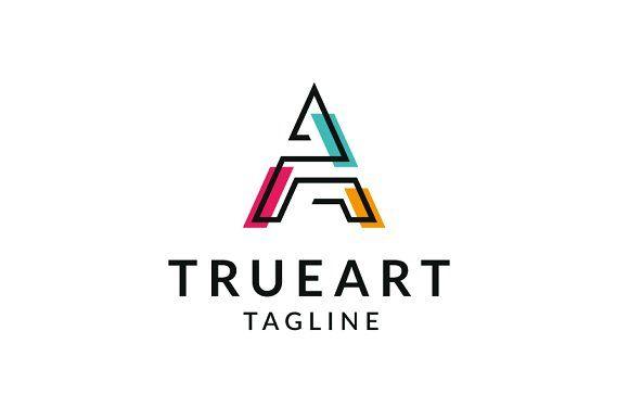 Creative Logo - True Art - A Logo ~ Logo Templates ~ Creative Market