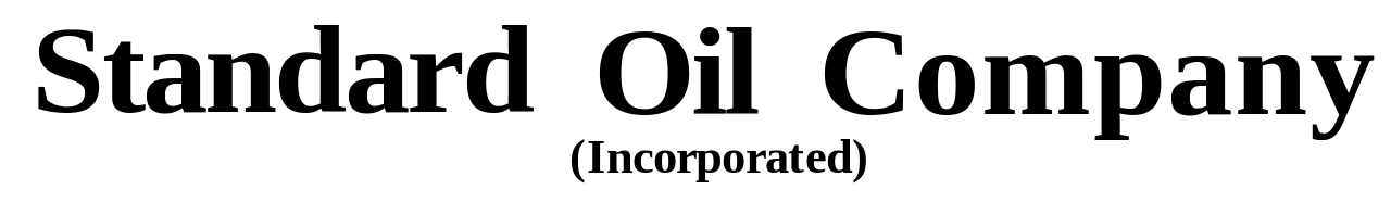 Standard Oil Company Logo - File:Standard Oil Logo.svg - Wikimedia Commons