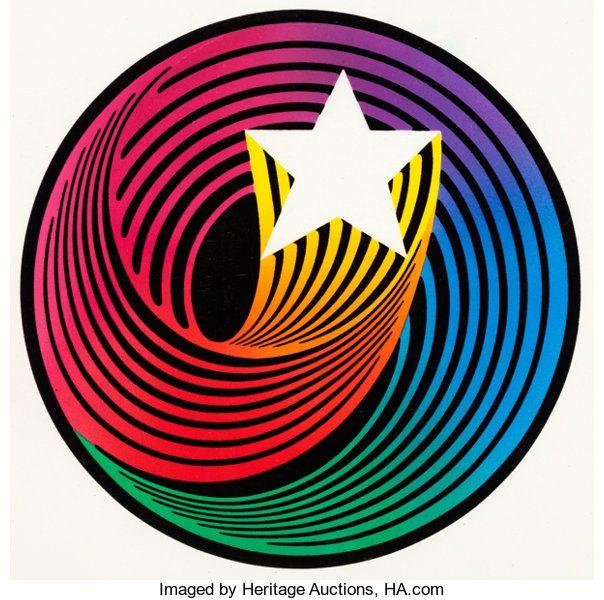 Hanna-Barbera Logo - Hanna Barbera Swirl Logo Painting With Cel. Lot. Heritage