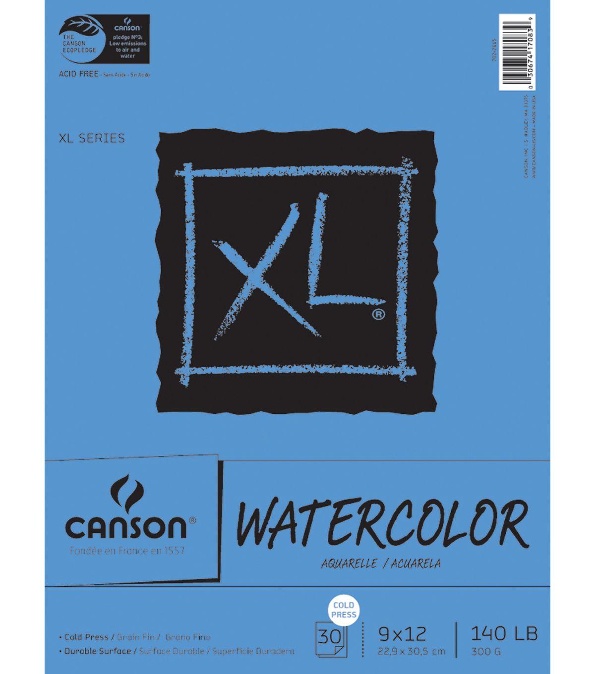 Canson Logo - Canson XL Watercolor Paper Pad 9