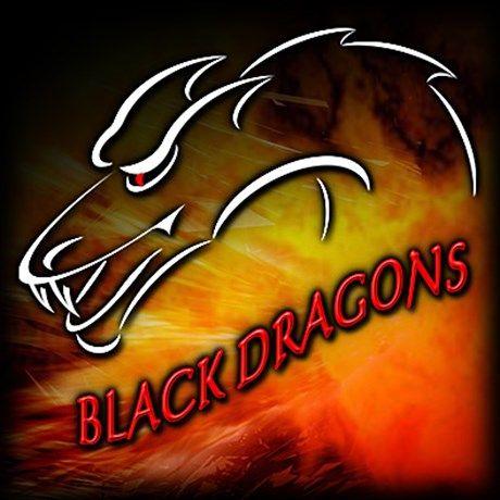 Yellow and Black Dragon Logo - Black Dragons DBC - Dragon Boat SA - Fierce, Fast, Furious - South ...