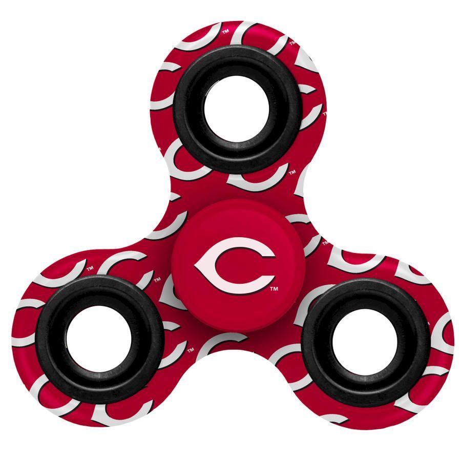 Reds Logo - Cincinnati Reds Logo Three-Way Fidget Spinner