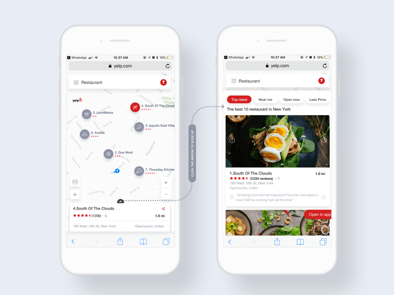 Yelp Mobile Logo - How to Develop Local Business Directory App Like Yelp?