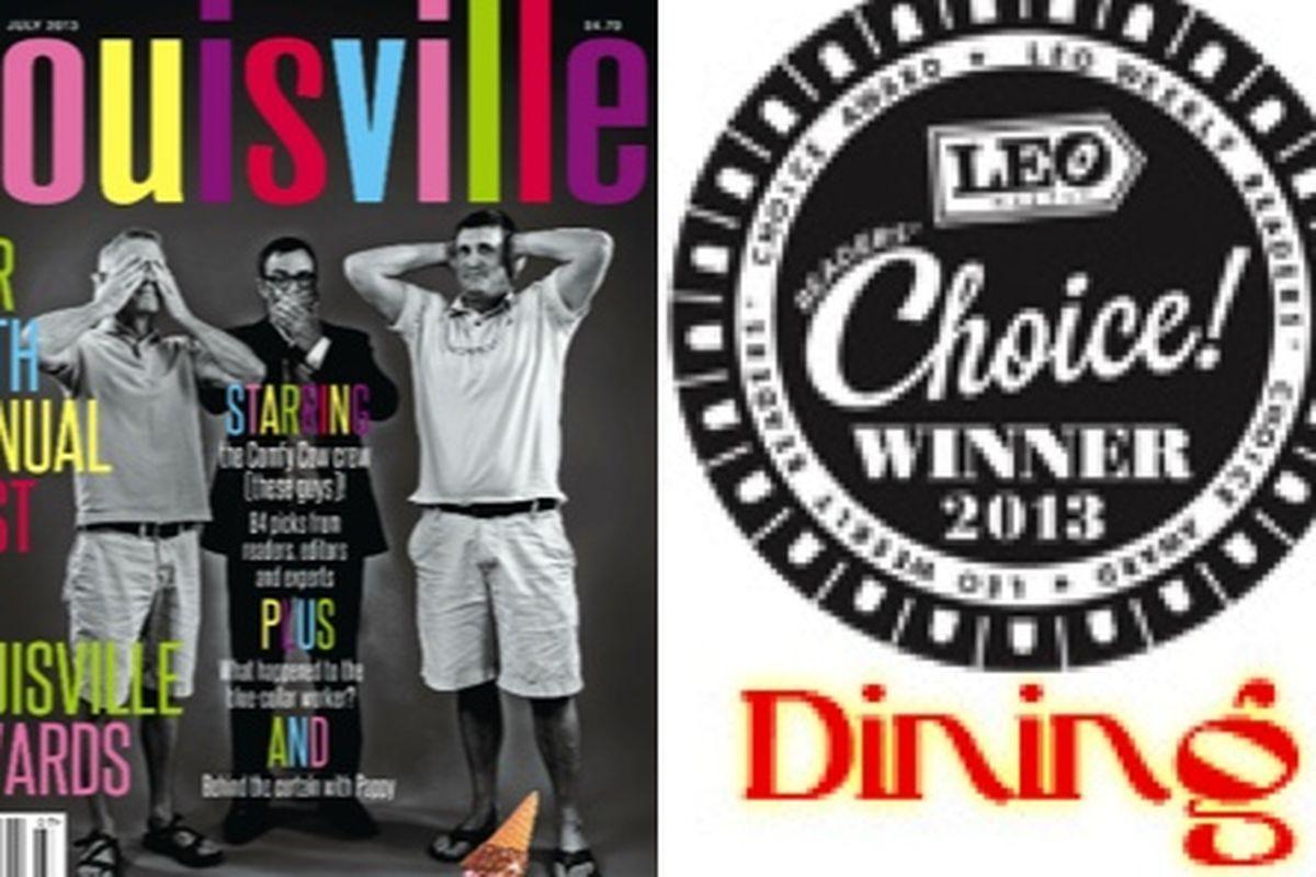 Louisville Magazine Logo - LEO Weekly or Louisville Magazine: Which Readers' Choice Dining