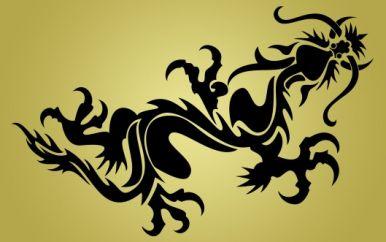 Yellow and Black Dragon Logo - Black Dragon Design CARD.com Prepaid Visa® Card | CARD.com