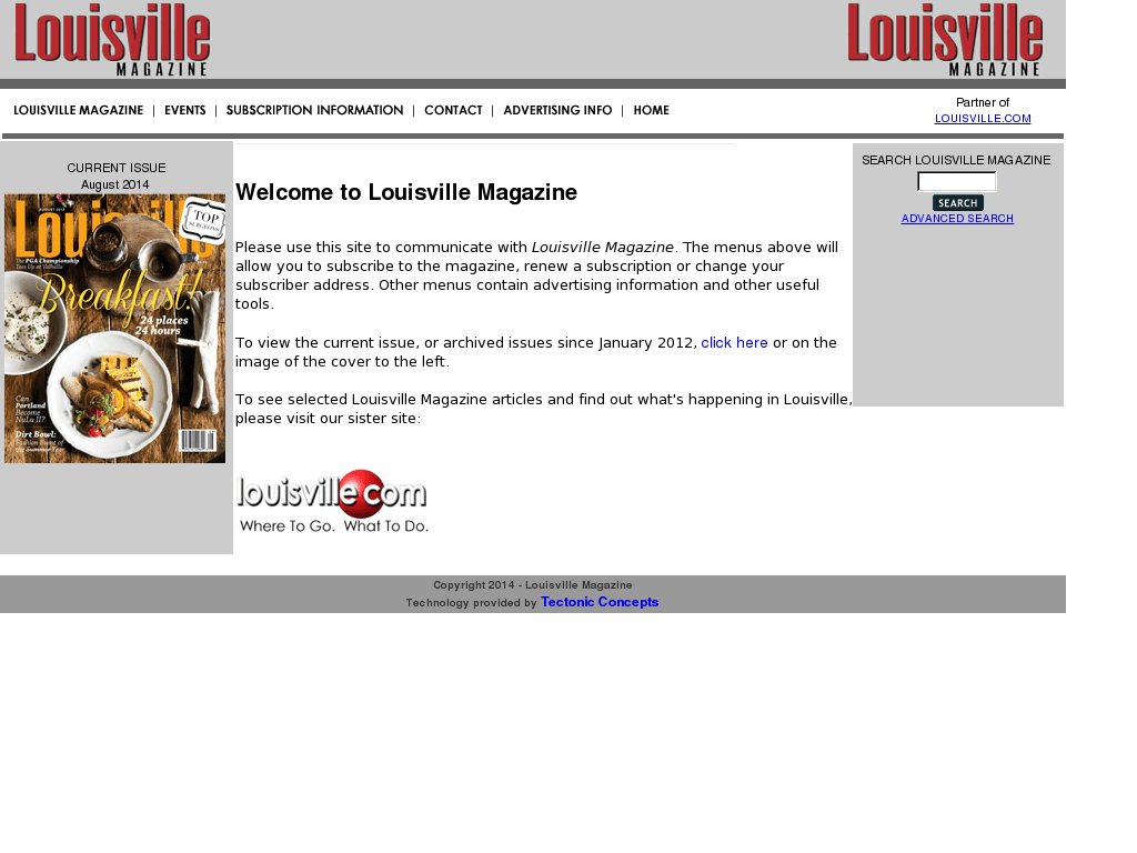 Louisville Magazine Logo - Louisville Magazine Competitors, Revenue and Employees