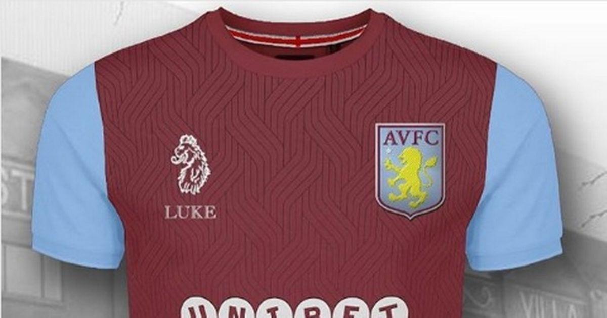 Villa Clothing Logo - Aston Villa kit 2018/19: This is the very latest concept design ...