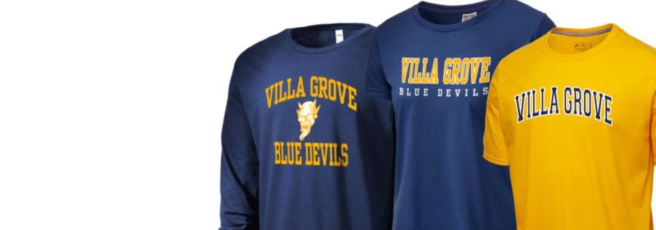 Villa Clothing Logo - Villa Grove High School Blue Devils Apparel Store | Villa Grove ...