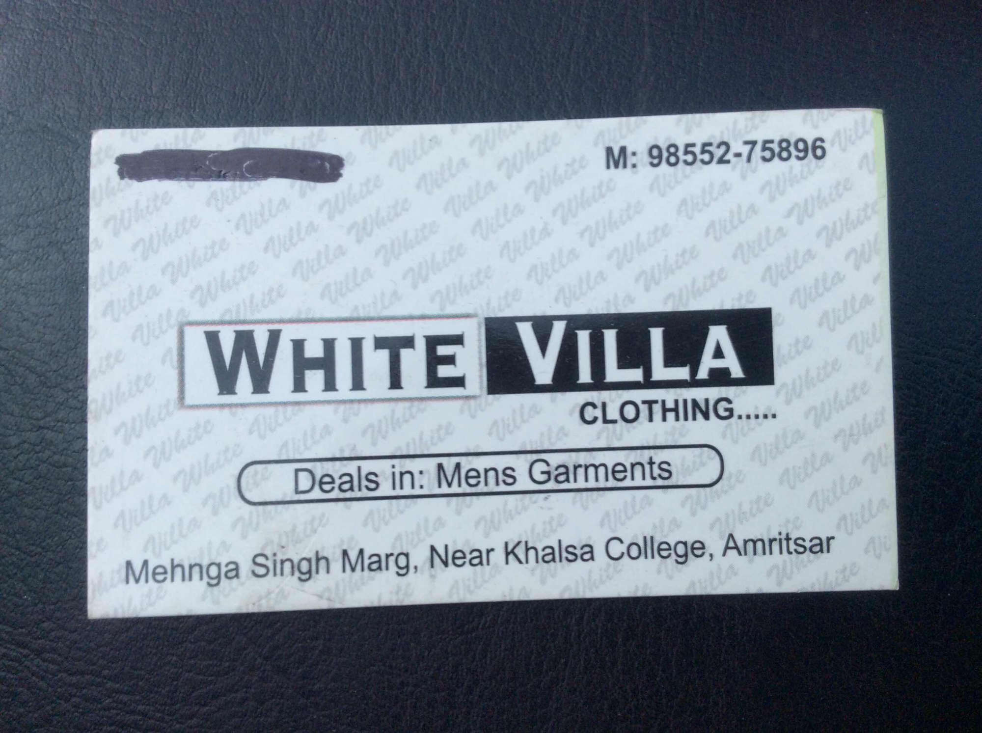 Villa Clothing Logo - White Villa Clothing Photos, , Amritsar- Pictures & Images Gallery ...