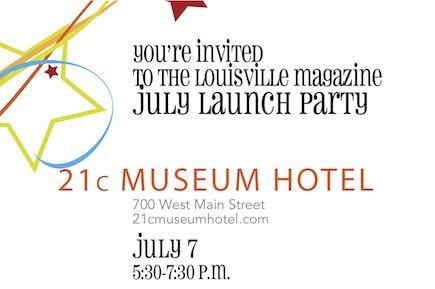 Louisville Magazine Logo - Join us at 21c Museum Hotel for July's Louisville Magazine launch