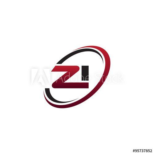 Zi Logo - Modern Initial Logo Circle ZI this stock vector and explore