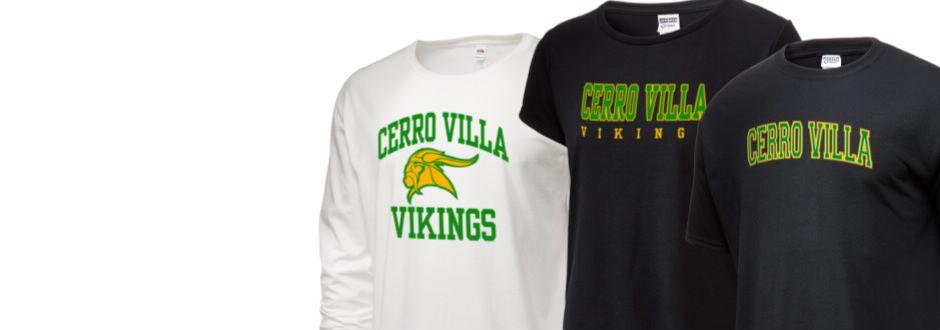 Villa Clothing Logo - Cerro Villa Middle School Vikings Apparel Store | Orange, California