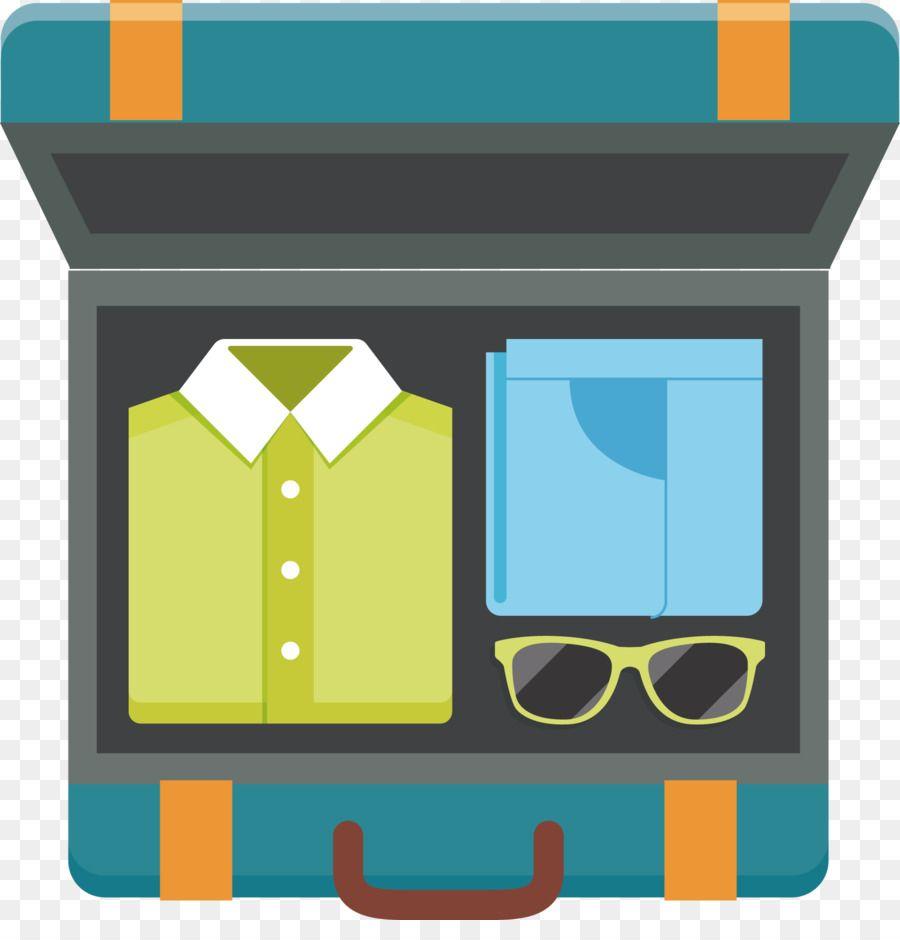 Villa Clothing Logo - Suitcase Villa Baggage Clothing - PPT infographic elements png ...