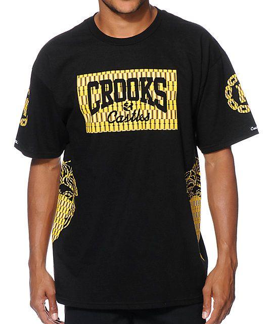 Villa Clothing Logo - Crooks and Castles Villa Core Logo T-Shirt | Zumiez