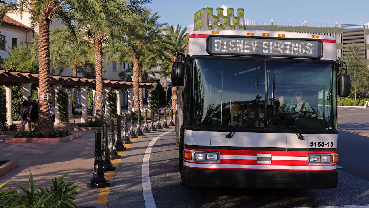 Disney World Bus Logo - New Bus Service Offers Direct Access to Disney Springs from Theme ...