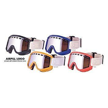 Airblaster Logo - Airblaster Airpill Logo Goggle RUST c/w Grey Chrome Lens ...