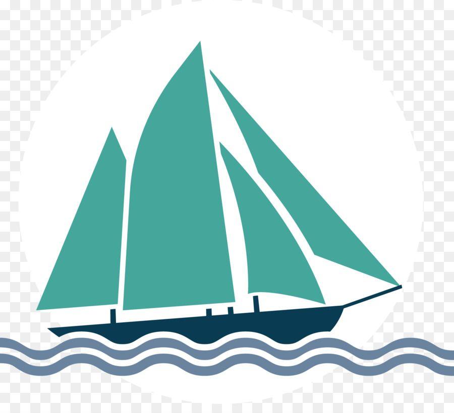 Sailboat Triangle Logo - Sailboat Sailing Cartoon - Sailing boat in the sea png download ...