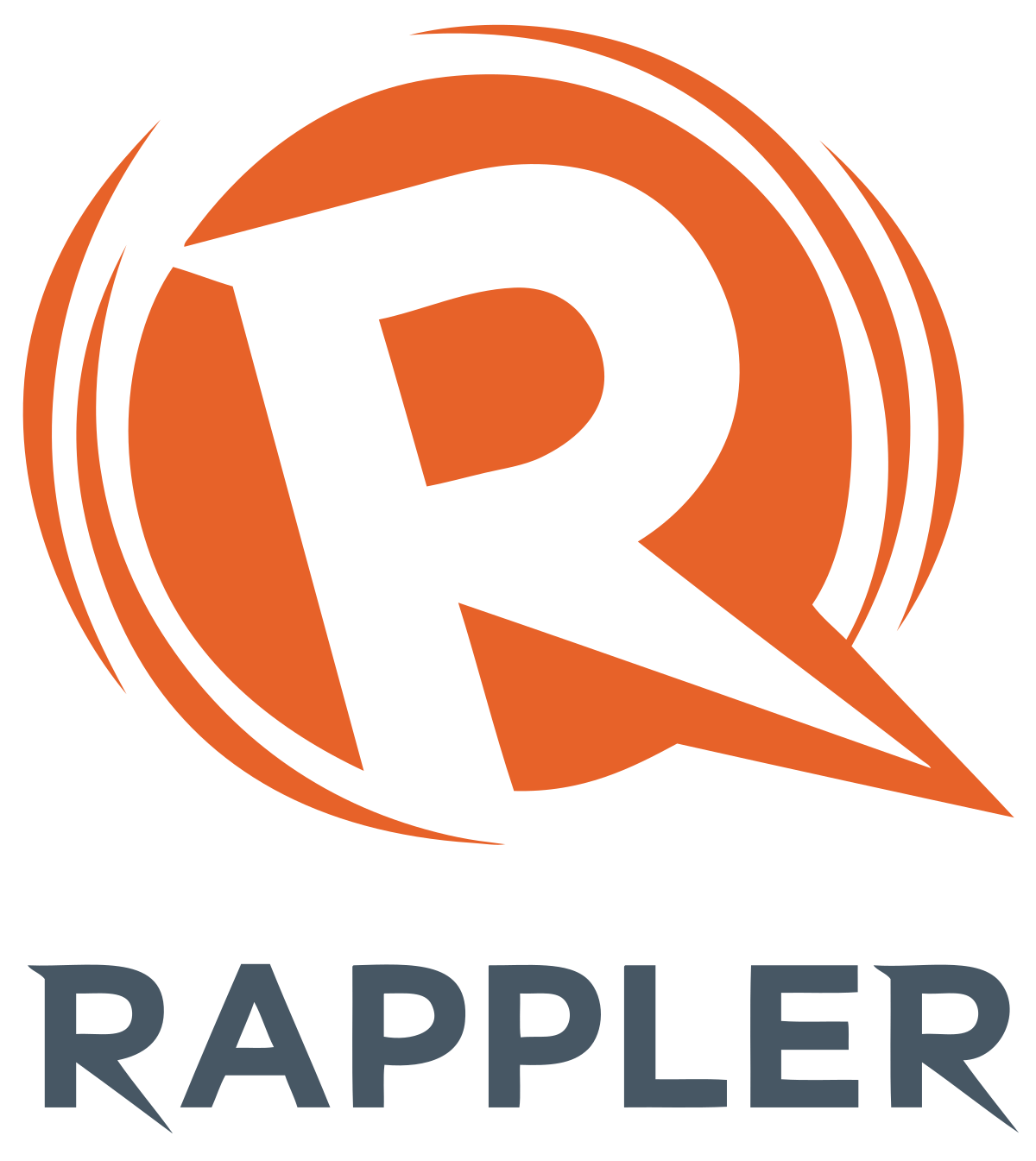 Orange Boomerang Logo - Rappler