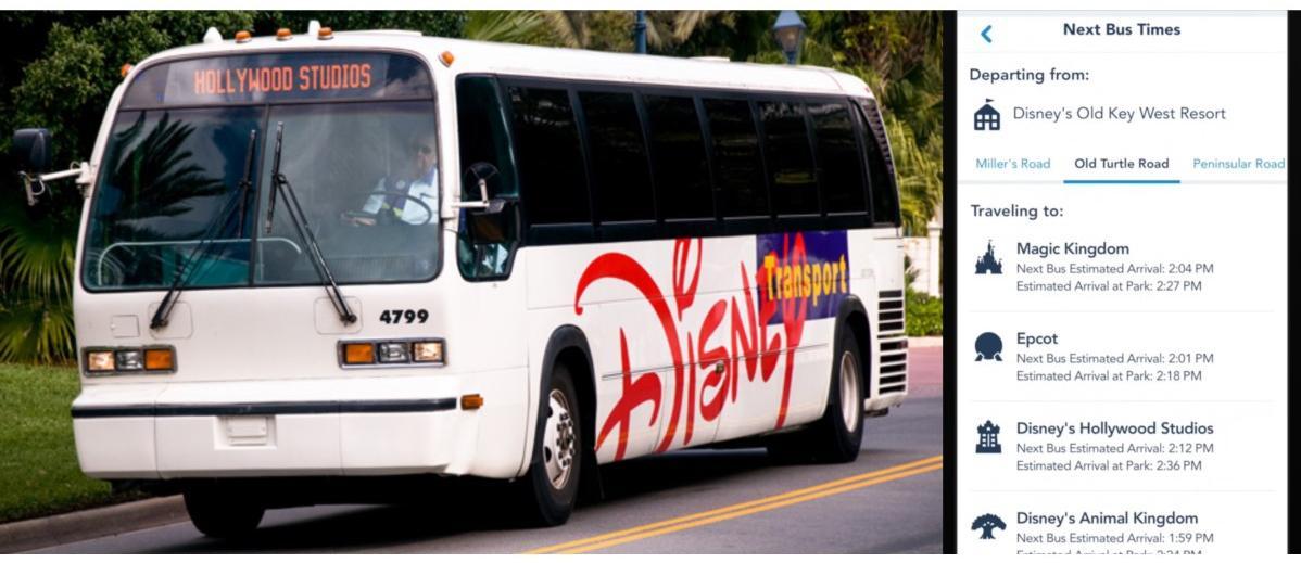 Disney World Bus Logo - My Disney Experience app now offers bus times for guests staying at ...