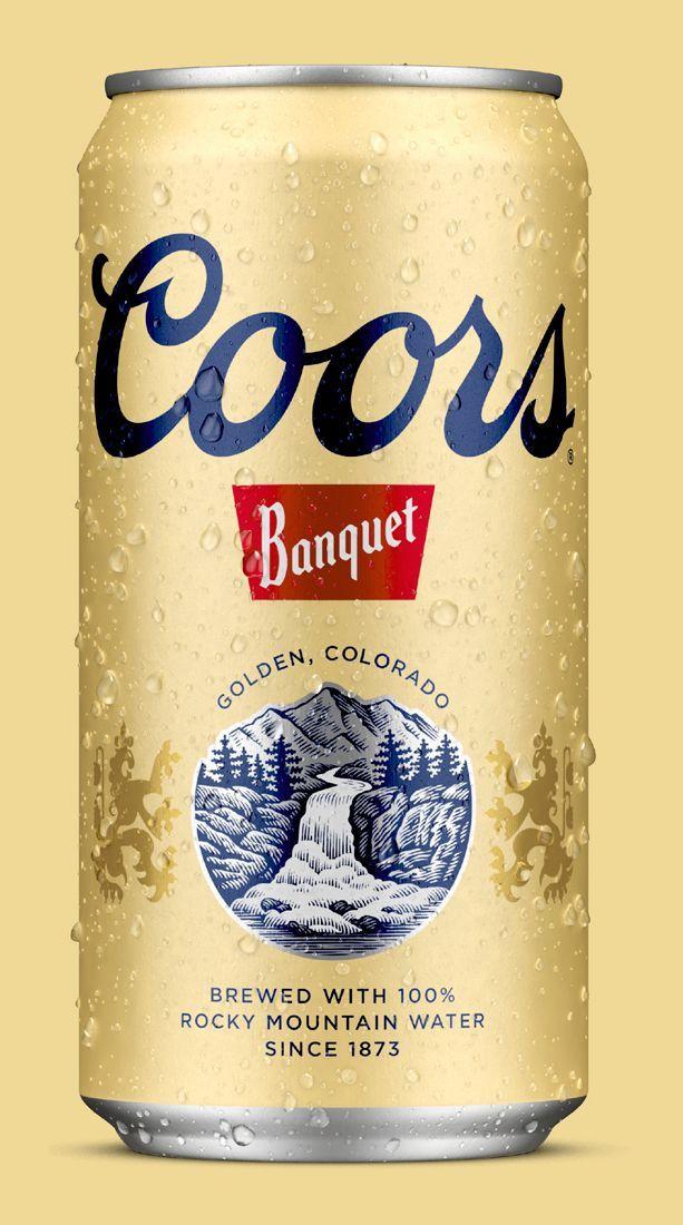 Coors Can Logo - Coors Banquet Logo Illustrated by Steven Noble. RaimBooze in 2019