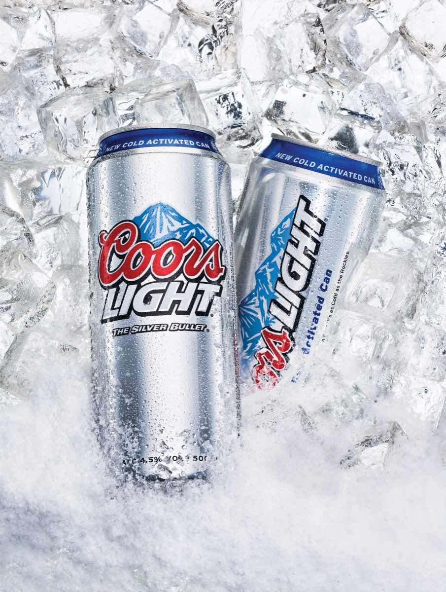 Coors Can Logo - Larger logo on Coors thermochromic 'talking can' - FoodBev Media