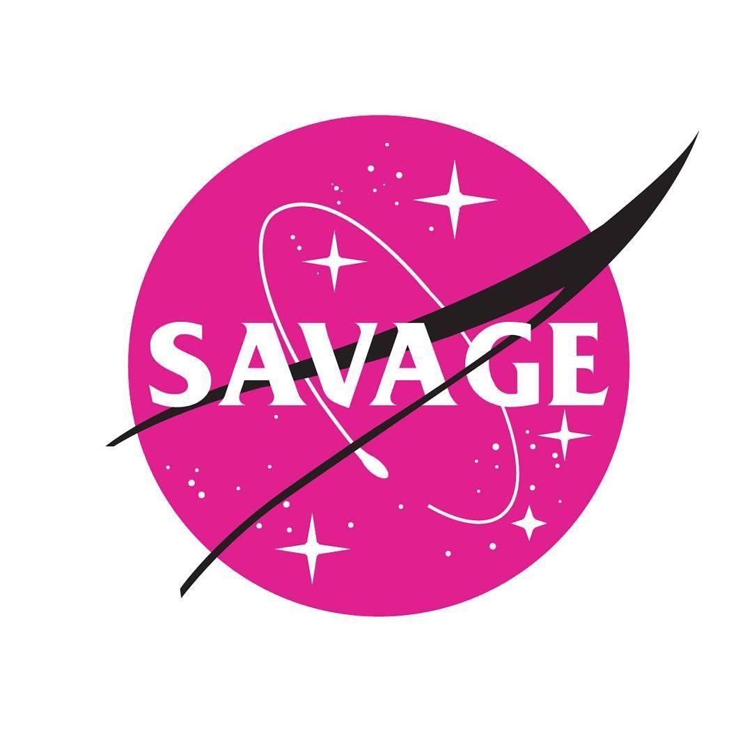 Purple Savage Logo - streetstyle #hypebeast #savage #nasa #logo #design #streetwear