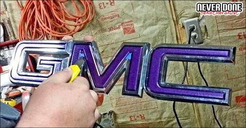 Purple GMC Logo - One For The Ladies - Never Done | Clint Grover | Never Done