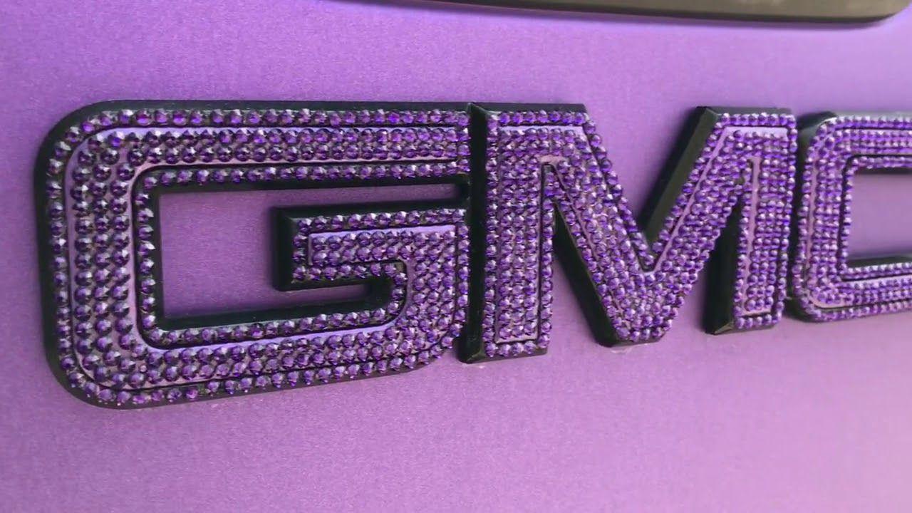 Purple GMC Logo - GMC Denali HD 2500 wrapped in Matte Purple Metallic