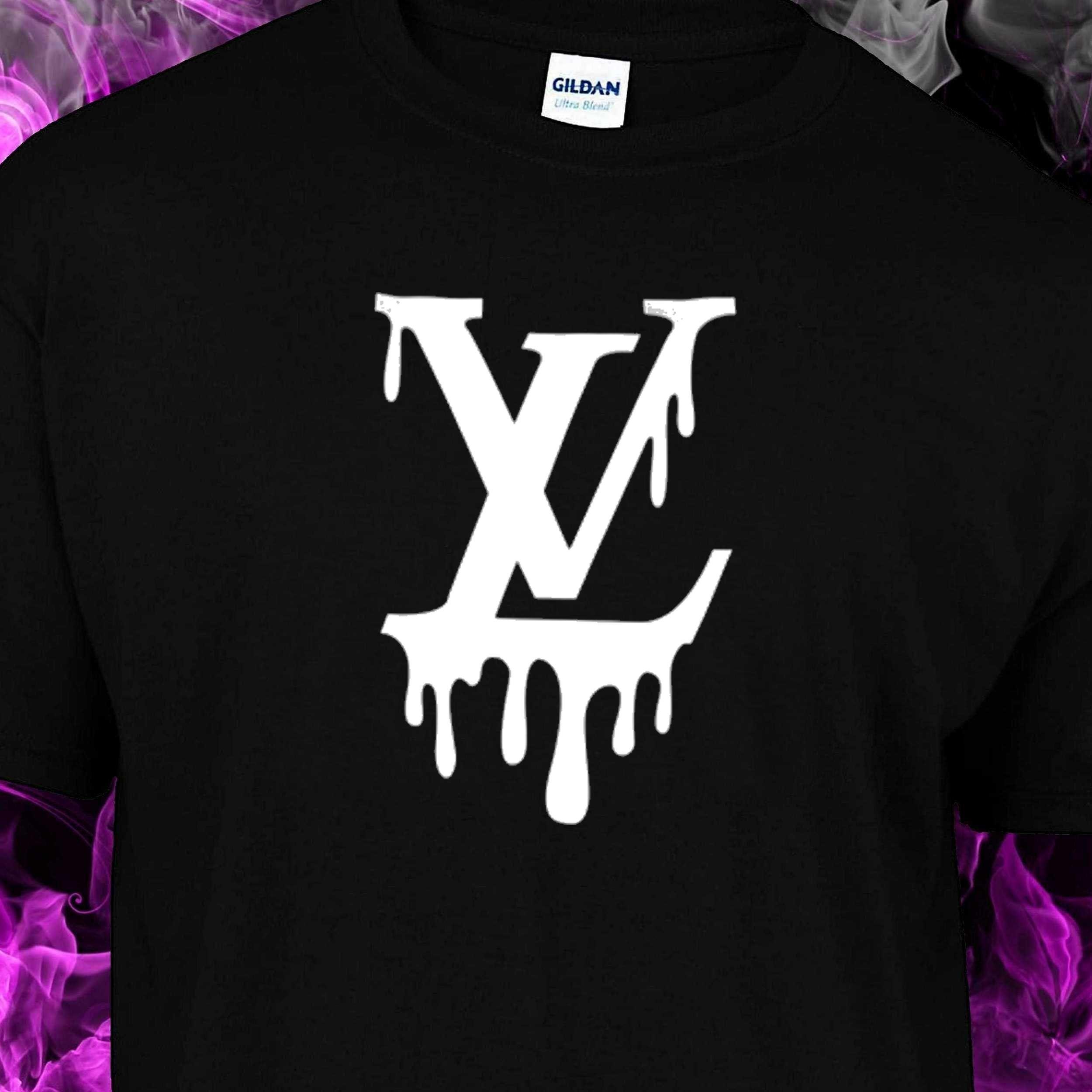 Dripping LV Logo - Lord Vordemort / Louis Vuitton drip inspired – Tshirt – BLACK TSHIRT ...