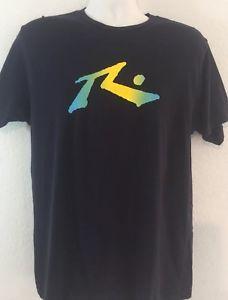 Retro F Logo - Rusty Surf Men's Size Medium Retro Logo Tee Shirt EUC (F) | eBay