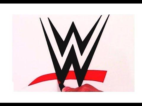WWE Logo - How to Draw the WWE Logo - YouTube