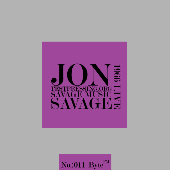 Purple Savage Logo - Savage Music 011 / 1966 Live / Test Pressing