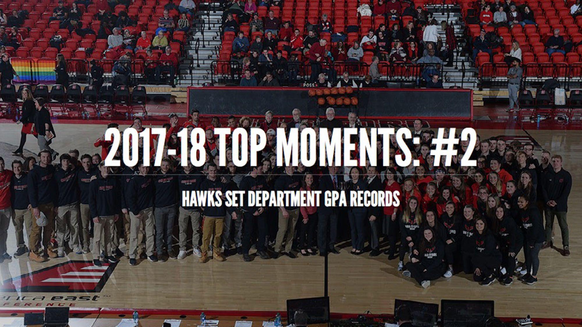 Hartford Hawks Logo - Hartford Hawks Athletics - 2017-18 Top Moments: #2 - Hawks Set ...