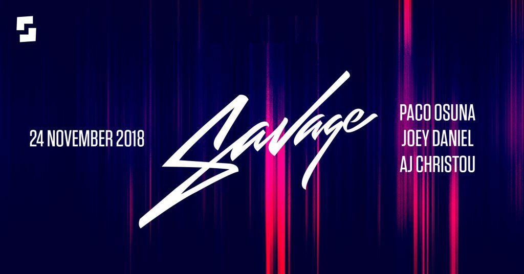 Purple Savage Logo - RA: Savage with Paco Osuna, Joey Daniel, AJ Christou (Sold Out) at